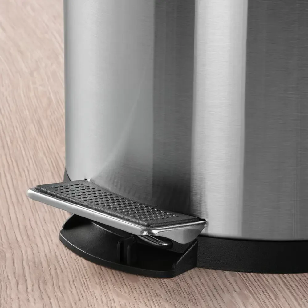 IKEA SNÖRPA Pedal Bin Stainless Steel 1-Gallon Bathroom Trash Can–NEW